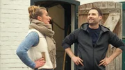 Nach seiner K&uuml;ndigung entdeckt Daniel (Daniel Fritz, r.) eine neue Ebene mit Jess und beschlie&szlig;t, zu Carla (Maria Fuchs, l.) auf den Dornenhof zu ziehen, um seiner Gef&uuml;hle klar zu werden.