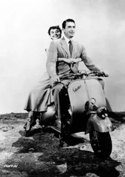 Audrey Hepburn, Gregory Peck.