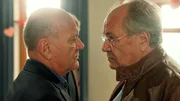 Gerd (Ulrich Gebauer, l.) und sein Bruder Hans-Harald (Hartmut Volle, r.) scheinen unvers&ouml;hnlich.