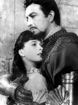Eine heimliche und aussichtslose Liebe: Der tapfere Edelmann Sir Lancelot (Robert Taylor) und K&ouml;nigin Genever (Ava Gardner).