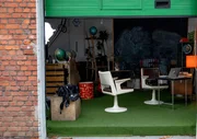 Die gr&uuml;ne Garage.