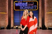 Treten bei "Wer wei&szlig; denn sowas?" als Kandidatinnen an: Die Schauspielerin und Podcasterin Katjana Gerz (l.) und die Radio- und Fernsehmoderatorin, Podcasterin und Autorin Ariana Baborie (r.).