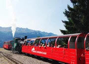 Halt auf der Planalp: Wasser fassen.