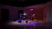 Pavel Shalman, Lea Kalisch und Tobias Moss. Pavel Shalman, Lea Kalisch und Tobias Moss.