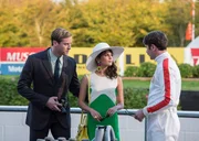L-R: Illya (Armie Hammer), Gaby (Alicia Vikander) und Alexander (Luca Calvani)
