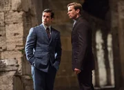 L-R: Solor(Henry Cavill) und Illya (Armie Hammer)