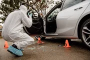 Forensik am Tatort fotografieren.