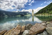 Glockenturm vom Reschensee