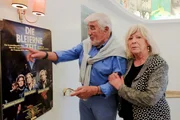 Mario Adorf mit Regisseurin Margarethe von Trotta.