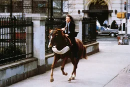 Rushhour - kein Problem f&uuml;r den Concierge Doug (Michael J. Fox). Als reitender Bote &uuml;berbringt er seinen Kunden rechtzeitig die Theaterkarten.