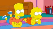Bart (l.); Lisa (r.)