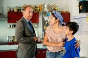 (v.li.): Arthur Duretz (Dietrich Siegl), Padme Samudra (Ankita Makwana), Leon Samudra (Michael Nes).