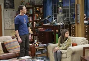 Jim Parsons (Sheldon Cooper), Mayim Bialik (Amy Farrah Fowler).