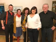 V.l.: Gastgeber Toffas, Jessy, Andrea, Petra und Helmut