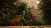 Ginger und der Brokkolisaurus sind unzertrennliche Freunde geworden. Ginger und der Brokkolisaurus sind unzertrennliche Freunde geworden.
