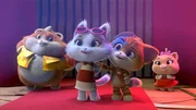 Weil Ambrosio die Ideen f&uuml;r eine Kollektion ausgehen, wollen die Buffycats ihm helfen. Ob sie etwas in Oma Pinas alter Kleidungskiste finden?
