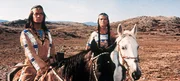 Pierre Brice (Winnetou), Marie Versini (Nscho-tschi).