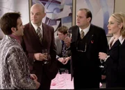 V.l.: Beat Marti als Adrian Furrer, Oscar Bingisser als Dr. Segesser, Christoph Sommer als Dr. Wilhelm Wehrli und Stephanie Japp als Verena Probst.