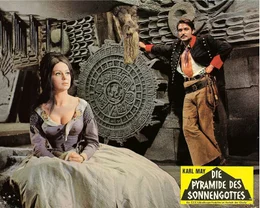 1. Die sch&ouml;ne Rosita (Alessandra Panaro) ist in der Gewalt des Banditen Verdoja (Rik Battaglia), der nach dem sagenumwobenen Schatz der Azteken sucht.