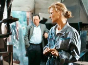 Kommissar Ehrlicher (Peter Sodann) und Sophie Fischer (Suzanne von Borsody)