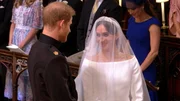 Harry und Meghan bei der Hochzeit.