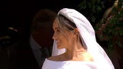 Meghan bei ihrer Hochzeit.