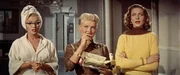 Die drei Frauen Pola (Marilyn Monroe, li.), Loco (Betty Grable, Mi.) und Schatze Page (Lauren Bacall, re.) verfolgen das gleiche Ziel: Alle sind auf der Suche nach einem heiratswilligen Million&auml;r ...