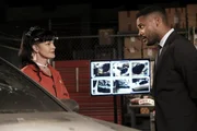Abby (Pauley Perrette, l.); Clayton Reeves (Duane Henry, r.) Abby (Pauley Perrette, l.); Clayton Reeves (Duane Henry, r.)