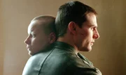 Samantha Morton (Agatha), Tom Cruise (Chief John Anderton).