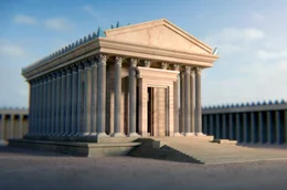 Der Tempel von Seleukeia am Tigris: In der Vorstellung der R&ouml;mer war dieser Tempel der Ursprung der ersten Pandemie, die das R&ouml;mische Reich heimsuchte.