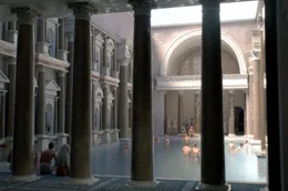Die Caracalla-Thermen: K&ouml;rperpflege und Hygiene hatten einen hohen Stellenwert bei den R&ouml;mern &ndash; gleichzeitig waren Badeanstalten wie diese wohl ein Ansteckungsherd f&uuml;r Pandemien.