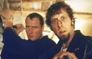 Der todsichere Coup entwickelt sich zu einem Fiasko f&uuml;r Andy (Markus Kn&uuml;fken, l.) und Keek (Oliver Korittke, r.) ...