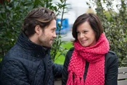 Irene (Petra Blossey) akzeptiert, dass Florian (Stephan K&auml;fer) seine finanziellen Probleme aus ihrer Beziehung raushalten m&ouml;chte.
