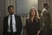 Patrick Sabongui als Jacob Hassani und Melissa Roxburgh als Rebecca Henderson
