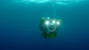 Tiefseeexpedition: das deutsche Forschungstauchboot &bdquo;JAGO" im Einsatz.