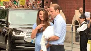 William und Kate mit Baby George.