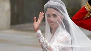 Kate bei der Hochzeit.