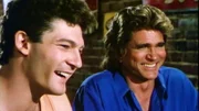 Ein fairer Kampf, Boxer Billy Ryan (Nick Garfield) und Jonathan Smith (Michael Landon)