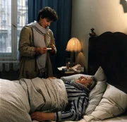 B&auml;rbels Mutter (Monika Baumgartner) und Meister Eder (Gustl Bayrhammer).