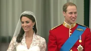 Kate und William bei ihrer Hochzeit.