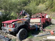 Spuren der Zerst&ouml;rung.