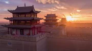 Jiayuguan Festung, das Tor von der Seidenstra&szlig;e zum China der Ming-Dynastie  Die Verwendung des sendungsbezogenen Materials ist nur mit dem Hinweis und Verlinkung auf RTL+ gestattet.