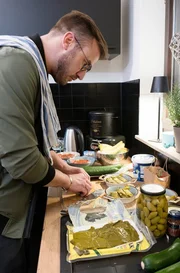 S&ouml;ren Anders hat sich heute f&uuml;r Tapas entschieden.