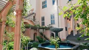Pergolagarten von Schlo&szlig; Stolzenfels.
