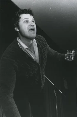 Gerhard Polt in Bremen, 1983.