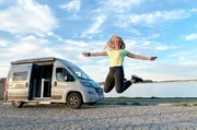 Reporterin Maike Tschorn an der mecklenburgischen Seenplatte. Reporterin Maike Tschorn an der mecklenburgischen Seenplatte.
