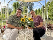 Warum hei&szlig;t die Sonnenblume Sonnenblume? Das und vieles mehr fragt Robert heute die Gartenp&auml;dagogin Katja.