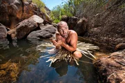 Ed Stafford in AustraliaEd Stafford drinks water from a billabong in Fresh Water Cove about 2650 km north of Perth in Western Australia on Monday 16 September 2013. Ed Stafford spent 10 days shooting his Naked Survivor Australian Episode. Ed Stafford in AustraliaEd Stafford drinks water from a billabong in Fresh Water Cove about 2650 km north of Perth in Western Australia on Monday 16 September 2013. Ed Stafford spent 10 days shooting his Naked Survivor Australian Episode.