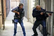 Marty Deeks (Eric Christian Olsen, l.): Sam Hanna (LL Cool J, r.)