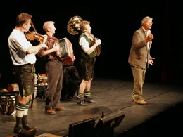 Gerhard Polt und die "Bierm&ouml;sl Blosn".